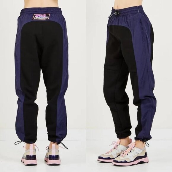Opening Ceremony Nylon Hybrid Jogger Cargo Logo Sweatpants Parachute Pants Sz M - Picture 1 of 12